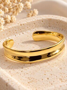 Women’s gold bracelet, cuff bracelet, jewelry, bracelet, gold jewelry, gift her